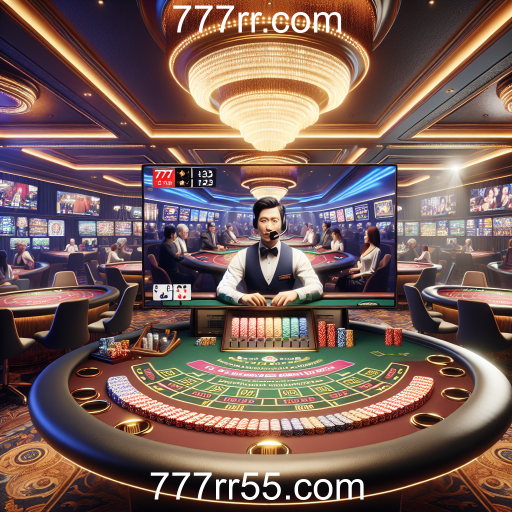 A Experiência Imersiva do Cassino Ao Vivo no 777rr.com